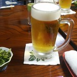 一休 - 私の生ビール(^-^)v