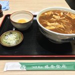 味奈登庵 - カレー南蛮そば大盛り＋玉子♡