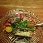 Wain Karukosu - 前菜の盛り合わせ
