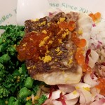 麺屋 六感堂 - 鯛とふきのとう味噌の和えそば（過去の限定）