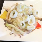 四川料理 シュン - ヤリイカのねぎ塩炒め