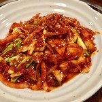 韓国家庭料理 扶餘 - タコ炒め