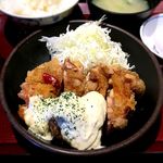 金の蔵 - (ﾗﾝﾁ) チキン南蛮定食￥600　2017.12.28