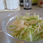 カレーショップキング - ミニサラダ付き