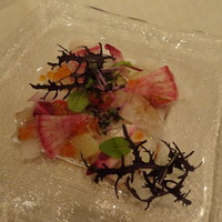 キハチ 名古屋JRセントラルタワーズ店 - 鯛のカルパッチョ(1,730円)