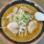 くるまやラーメン - カレーラーメン+チャーシュー