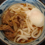 Marugame Seimen - 肉玉ごぼうぶっかけ（並）\430