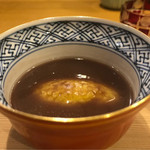 広尾 一会 - キビ餅のお汁粉