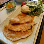 カメダ珈琲 - 「しょうが焼き定食」