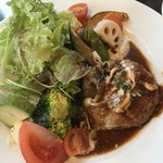 カフェハマツ - ハンバーグ