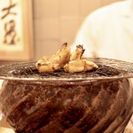 乃り英 - 河豚炭焼き