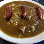 大正カレー ラポン - ウインナーカレー 750円  大盛 120円  チーズ 130円