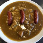 大正カレー ラポン - ウインナーカレー 750円  大盛 120円  チーズ 130円