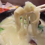 祥龍房 - 野菜刀削麺アップ