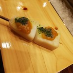 真紡庵 - タルイカの味噌バター焼き