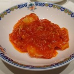 中国料理　桃花林 - 海老のチリソース煮