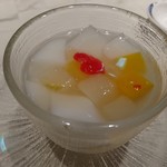 中国料理　桃花林 - 杏仁豆腐