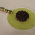 シェ松尾 - たらば蟹のアスピックとキャビア