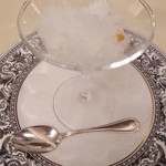 シェ松尾 - お口直しのグラニテ