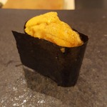 あま木 - 2018.2.馬糞雲丹軍艦巻き