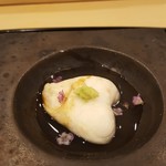 あま木 - 2018.2.河豚白子焼き