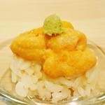 すし 銀座高の - 生ウニ