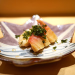 鮨 さいとう - 北寄貝炙り