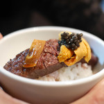 SATOブリアン - ブリうにキャビアめし