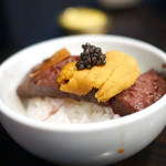 SATOブリアン - ブリうにキャビアめし