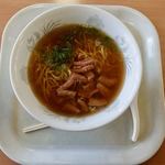 道の駅 朝霧高原 - もつラーメン　650円