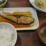 米どころん - ぶりの照焼定食（980円）