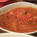 レインボウスパイス - 野菜カレーはトマトベースの胃にも優しいカレーです。