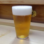 家庭料理 小川 - 生ビール