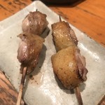 串焼とこころ 克 - 地鶏のソリ