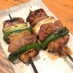 ホロホロ鳥のねぎま