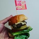 峰屋 - 自家製チーズバーガー❤(オリジナル旗)