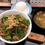 松屋 - ガリたま牛めし