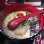 Ramen Gokumaru - 半ラーメン(とんこつ)