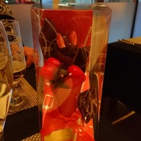 boB the garden Ginza - 次のお料理が来るのを待ってる間に チョコ渡しました(^o^)