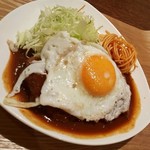 ももやま - ハンバーグカツ