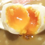 らぁめん小池 - 味玉はとろとろ
