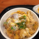 あまぎり庵 - ミニ唐揚げ親子丼