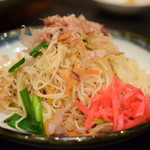 遊食家 ゆがふ - ソーメンちゃんぷるー＠680円＋税