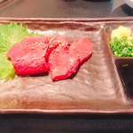 焼肉鶴橋 別邸 - ハツ刺し