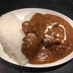 パパスバル - ミニカレーライス（チョコバターチキンカレー）