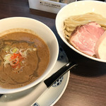 らぁ麺 紫陽花 - 濃厚つけ麺、大盛