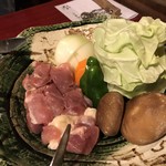 おやど 久月 - 薩摩地鶏と地元の野菜