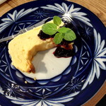 喫茶室・らんぷ - チーズケーキ350円