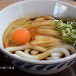 ふくすけ - 月見伊勢うどん　５６０円