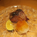 器楽亭 - 鰤の塩焼き2